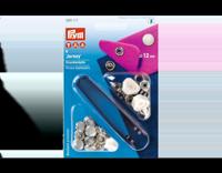 Naaivrijdrukknoop jersey kap parel 12mm