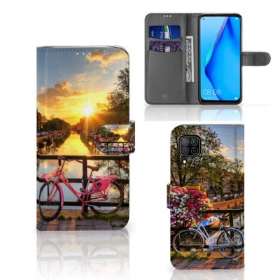 Huawei P40 Lite | Flip Cover | Amsterdamse Grachten