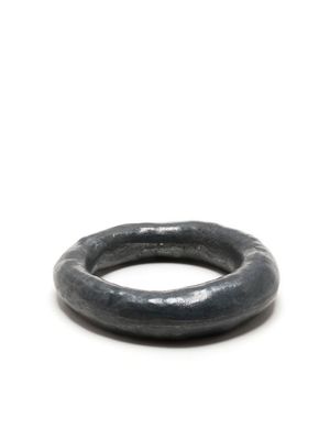 Parts of Four bague Spacer à fini martelé - Noir