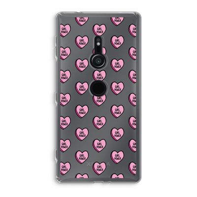GIRL POWER: Sony Xperia XZ2 Transparant Hoesje