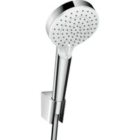 Hansgrohe Crometta vario porter doucheset ecosmart met slang 160cm wit chroom 26694400 - thumbnail