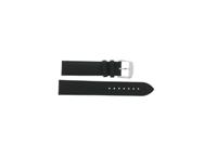 Horlogeband Tissot T095.417.36.057.02 / T600035372 Leder Zwart 19mm