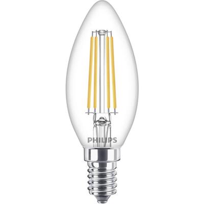Philips LED 76219300 LED-lamp Energielabel E (A - G) E14 Kaars 6.5 W = 60 W Warmwit (Ø x l) 3.5 cm x 9.7 cm 1 stuk(s)