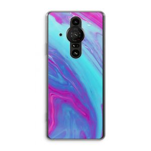 Zweverige regenboog: Sony Xperia Pro-I Transparant Hoesje