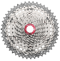 SunRace cassette 10v 11-42t metallic zilver