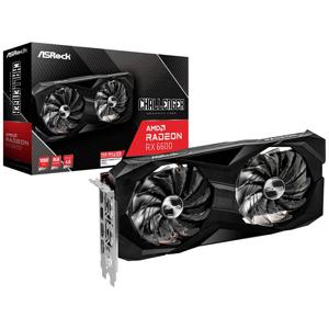 ASRock AMD Radeon RX 6600 Videokaart 8 GB GDDR6-RAM PCIe x16 PCI-Express, HDMI, DisplayPort