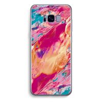 Pastel Echoes: Samsung Galaxy S8 Plus Transparant Hoesje