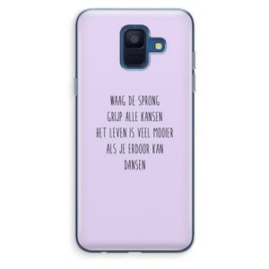 Sprong: Samsung Galaxy A6 (2018) Transparant Hoesje