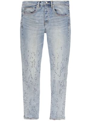 Purple Brand jean skinny à effet usé - Bleu