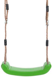 Swing King Schommelzitje in hoogte Verstelbaar 43 x 17 cm Groen