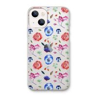 Bloemetjes: iPhone 13 mini Transparant Hoesje