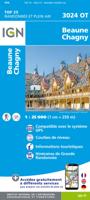 Wandelkaart - Topografische kaart 3024OT Beaune Chagny | IGN - Institut Géographique National