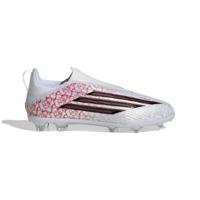 adidas F50 Lamine Yamal League Veterloze Gras / Kunstgras Voetbalschoenen (MG) Kids Wit Felrood Zwart