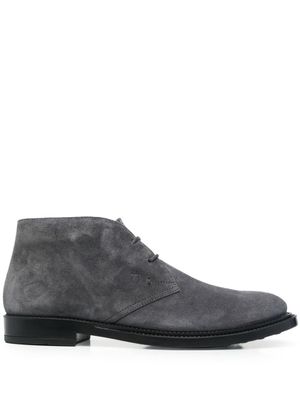 Tod's bottines à lacets - Bleu
