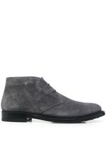 Tod's bottines à lacets - Bleu