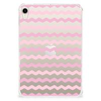 Apple iPad mini 6 (2021) Hippe Hoes Waves Roze