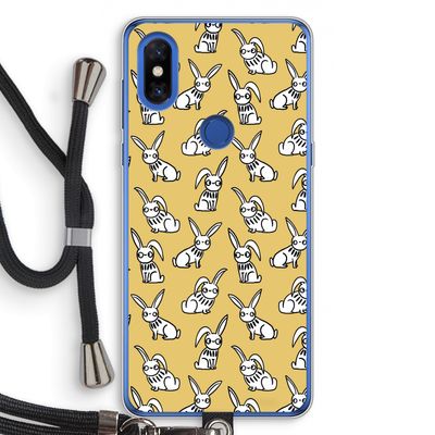Haas: Xiaomi Mi Mix 3 Transparant Hoesje met koord