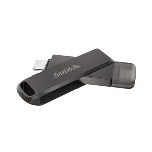 SanDisk iXpand® Luxe USB-stick 256 GB Zwart SDIX70N-256G-GN6NE Apple Lightning, USB-C USB 3.1 (Gen 1)
