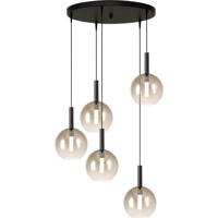 Masterlight 5L vide hanglampLido Ball met Ø 17cm gold-fading glas - 2862-05-02-50-5-1