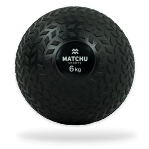 Matchu Sports Slam ball 6kg - Zwart - Rubber