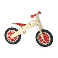 Simply for Kids Houten Loopfiets Rood