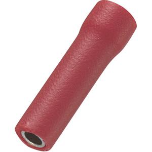 TRU COMPONENTS 745456 Stootverbinder 0.50 mm² 1.50 mm² Volledig geïsoleerd Rood 100 stuk(s)