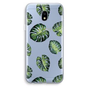 Tropische bladeren: Samsung Galaxy J3 (2017) Transparant Hoesje