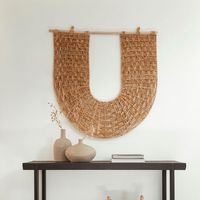 MUST Living Wanddecoratie 'Ufo' Abaca, 104 x 106cm MUST Living Wanddecoratie 'Ufo' Abaca, 104 x 106cm