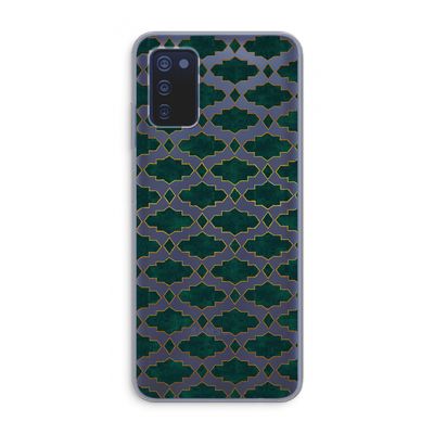 Moroccan tiles: Samsung Galaxy A03s Transparant Hoesje