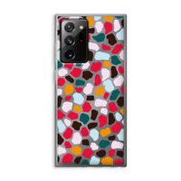Colored Giraffe: Samsung Galaxy Note 20 Ultra / Note 20 Ultra 5G Transparant Hoesje