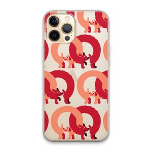 Dogs: iPhone 13 Pro Max Transparant Hoesje