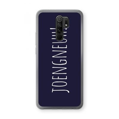 Joengneuh!: Xiaomi Redmi 9 Transparant Hoesje