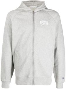 Billionaire Boys Club hoodie zippé à logo imprimé - Gris