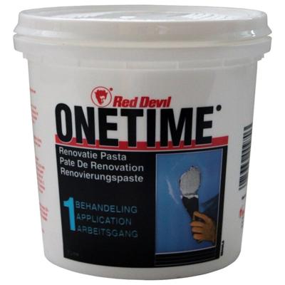 Red Devil renovatiepasta - ONETIME plamuur - wit - emmer 1 liter