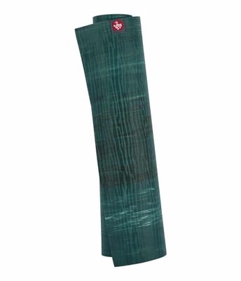 Manduka eKO Lite Yogamat Rubber Groen 4 mm - Deep Forest Marbled - 180 x 61 cm