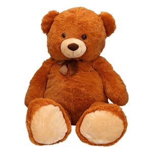 Pluche beer knuffeldier bruin 100 cm