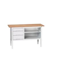 Bott Verso Verstelbare Werkbank | 1500x600x830-930mm | 3 Laden | 1 Schap | Multiplex | RAL 7035 - 16923012.16 Bott Verso Verstelbare Werkbank | 1500x600x830-930mm | 3 Laden | 1 Schap | Multiplex | RAL 7035 - 16923012.16