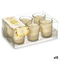 Geurkaarsenset Acorde Vanille Glas (12 Stuks)