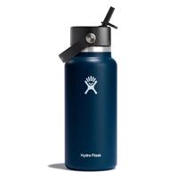 Hydro Flask 32 Oz Wide Flex Straw Cap Thermosfles Indigo 946 ml Hydro Flask 32 Oz Wide Flex Straw Cap Thermosfles Indigo 946 ml