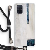Meet you there: Samsung Galaxy A71 Transparant Hoesje met koord