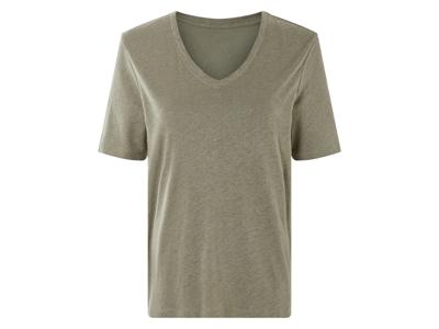 esmara Dames T-shirt (Olijfgroen, L (44/46))