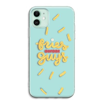 Always fries: iPhone 11 Transparant Hoesje