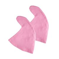 Kaboutermuts - 2x stuks - roze - 58 cm - polyester/katoen - volwassenen - kabouter/dwerg