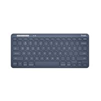 Trust Lyra toetsenbord RF-draadloos + Bluetooth QWERTY Amerikaans Engels Blauw - thumbnail