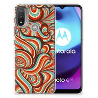 Motorola Moto E20 | E40 Hoesje maken Retro - thumbnail