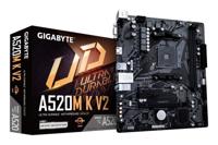 GIGABYTE A520M K V2 moederbord AMD A520 Socket AM4 micro ATX