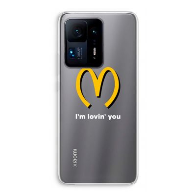 I'm lovin' you: Xiaomi Mi Mix 4 Transparant Hoesje