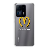 I'm lovin' you: Xiaomi Mi Mix 4 Transparant Hoesje