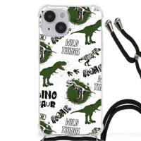 Case Anti-shock voor iPhone 14 Dinosaurus