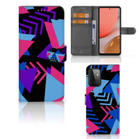 Samsung Galaxy A72 Book Case Funky Triangle